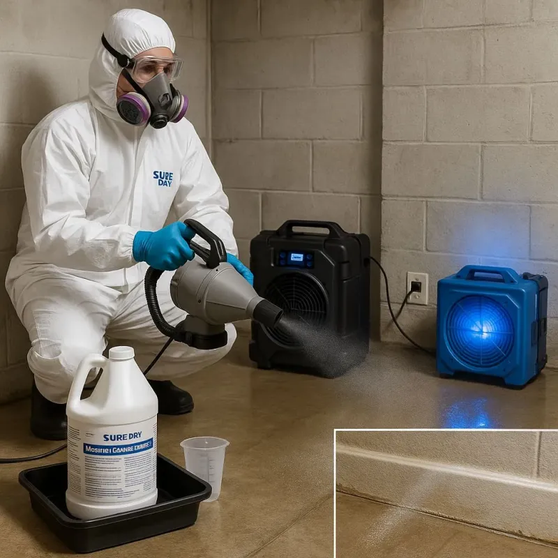 Sanitization and Odor Removal process in Forest Park, IL