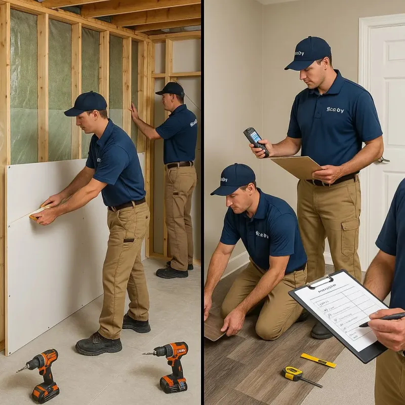 Repairs and Reconstruction process in Forest Park, IL